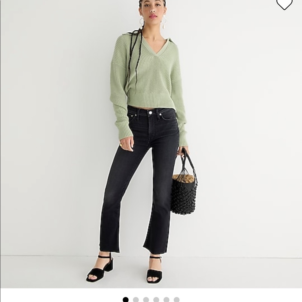 J crew cropped boot cut EUC